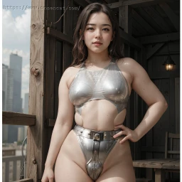 Swimsuit with protective belt