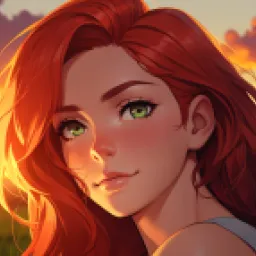 Sunset and her