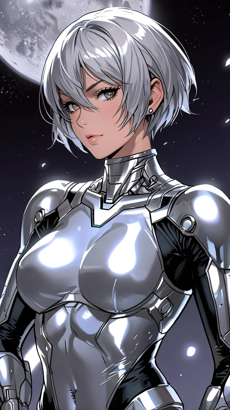 Silver Suit Heroine