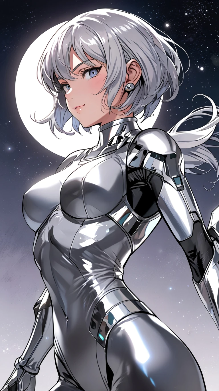 Silver Suit Heroine