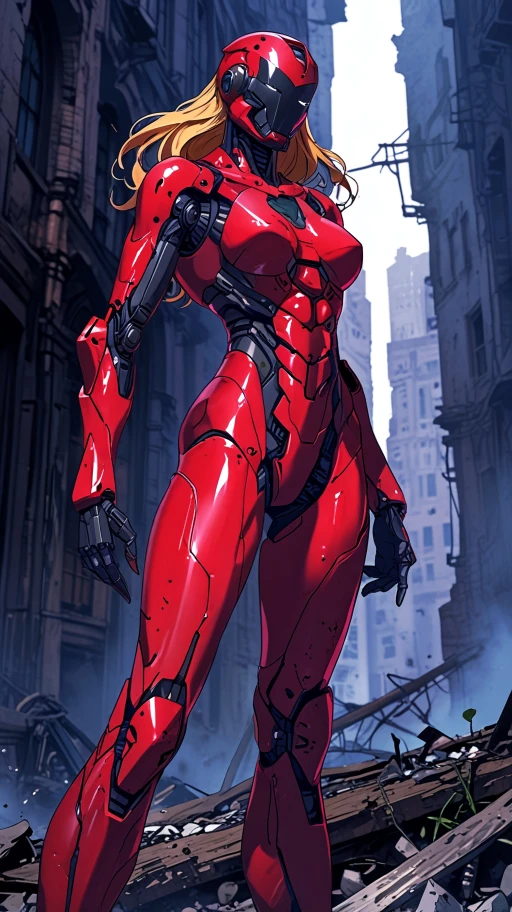 Red Mobile Infantry Suit