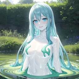 Short story character settings (Slime girl)