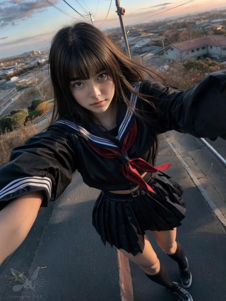 Schoolgirl Selfie