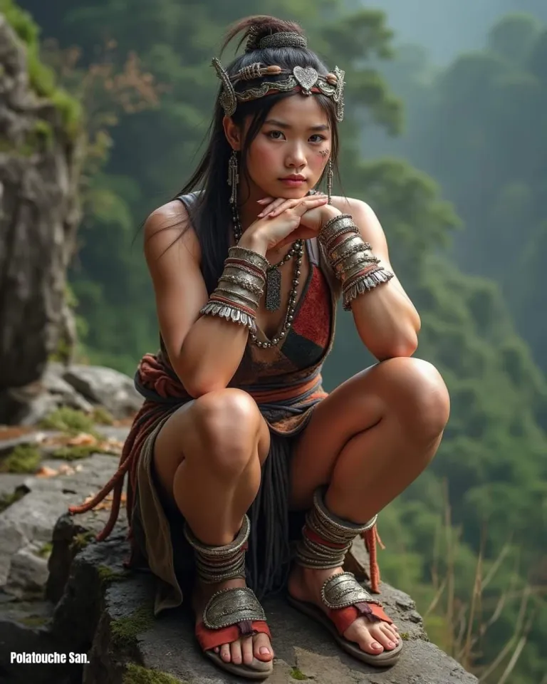 Tribal woman