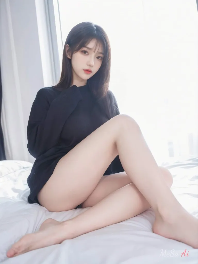 Leggy in bed