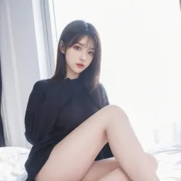 Leggy in bed