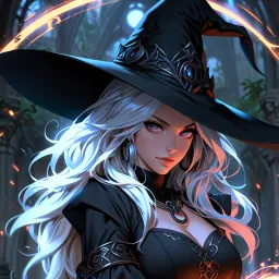 White-haired witch