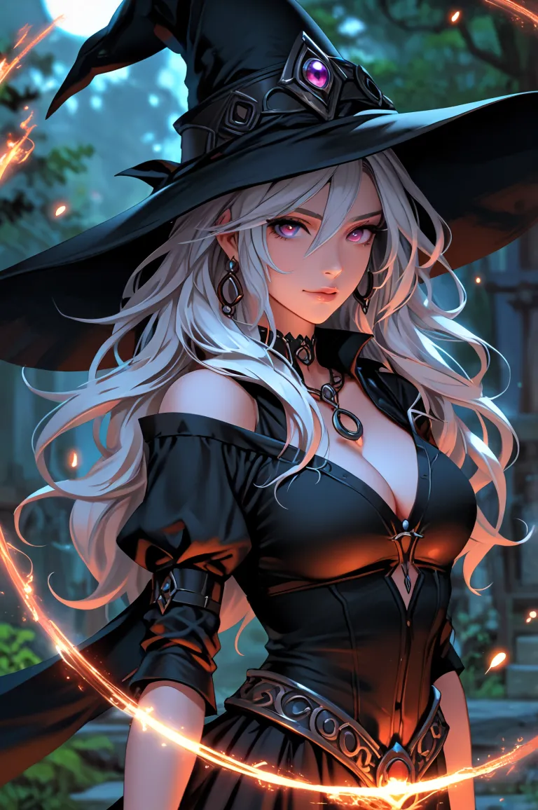 White-haired witch