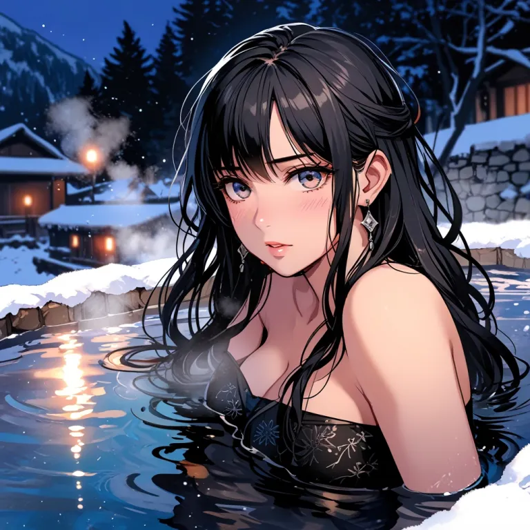 Winter swimsuits