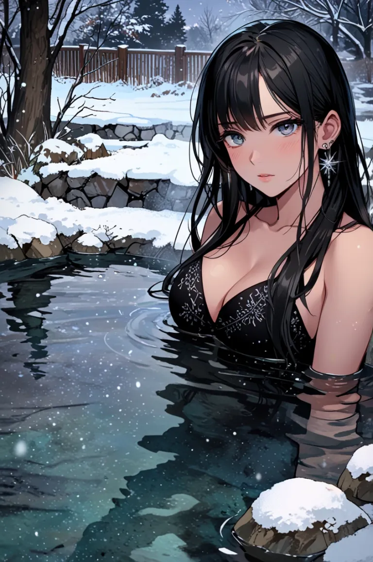 Winter swimsuits