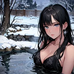 Winter swimsuits