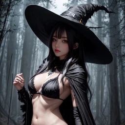 Sexy Witch in Black