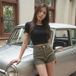 MODEL CAR GRILS 1