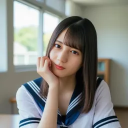 AI Japan grils student clothing 1