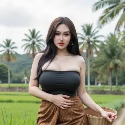 FULL SARONG AND KEBAYA SEXY BEAUTIFUL NO - P 1