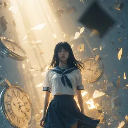 Girl that leapt thru time