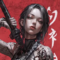 Cyborg Swordswoman