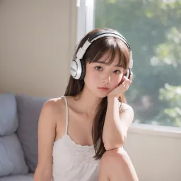 Young girl in the morning - thai girl 1