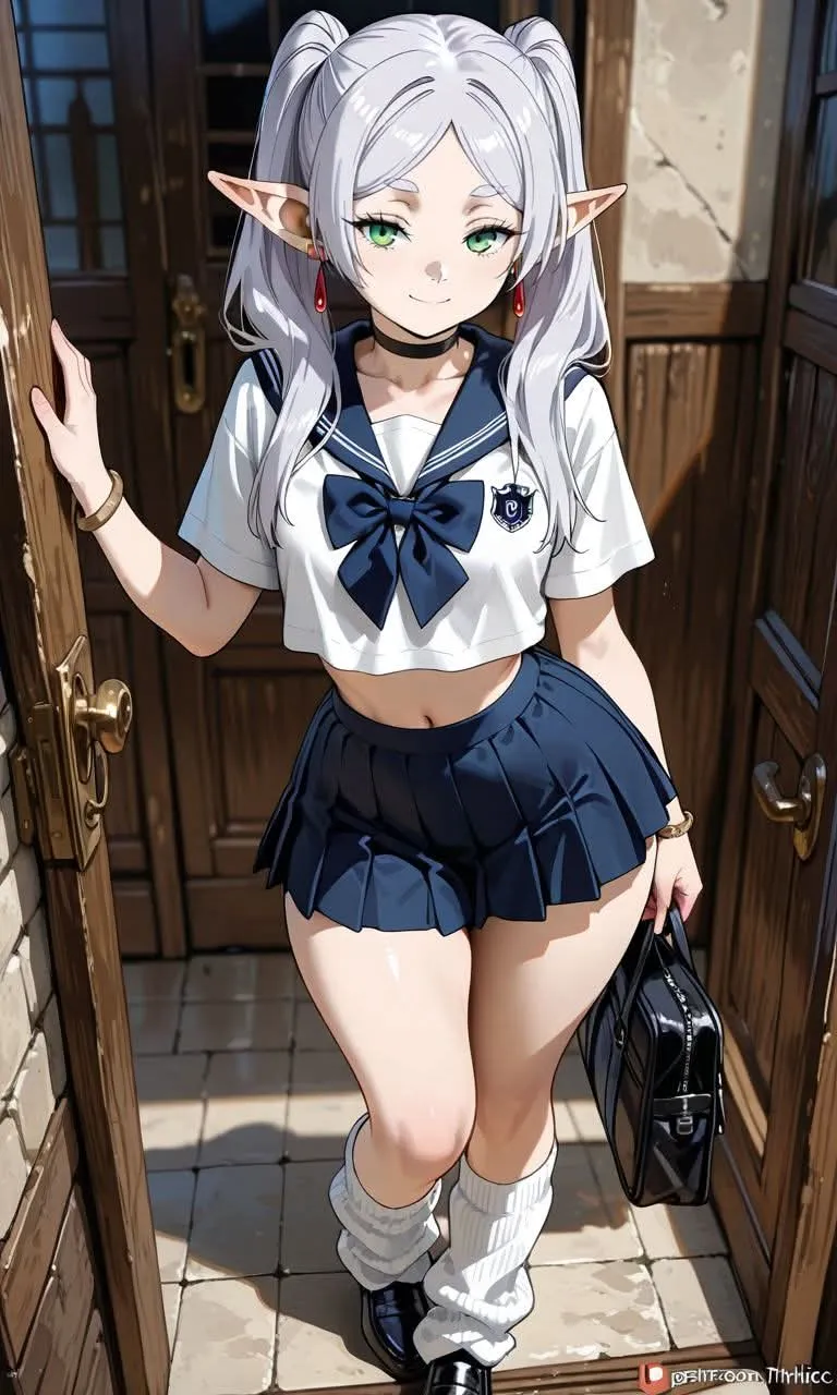 Frieren school uniform