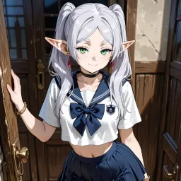 Frieren school uniform