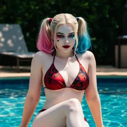 FULL - Beautiful girl with joker appearance 3