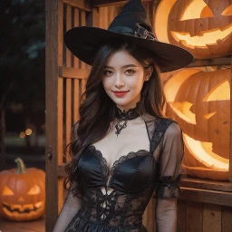 Halloween Witch Pumpkin