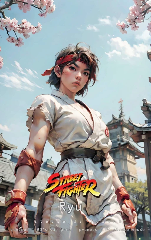 Female Ryu (Street Fighter)