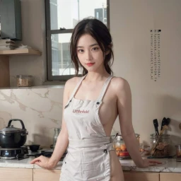 Just an apron